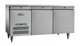 WILLIAMS威廉士双门平台低温雪柜工作台冰箱冷藏冷冻LO2U(J)-XDD